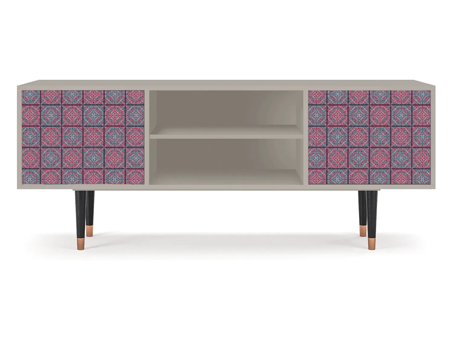 Mueble de TV - 170х69х48 cm - T2 - Riviera Mosaic, Areia^ Móvel De Tv