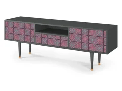 Mueble de TV - 170х59х41 cm - T6 - Riviera Mosaic, Antracite^ Móvel De Tv