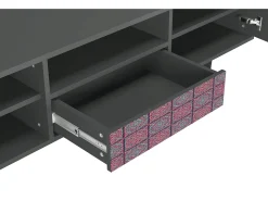 Mueble de TV - 170х59х41 cm - T6 - Riviera Mosaic, Antracite^ Móvel De Tv