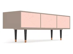 Mueble de TV - 170х59х48 cm - T4 - Rose Quartz, Latte^ Móvel De Tv