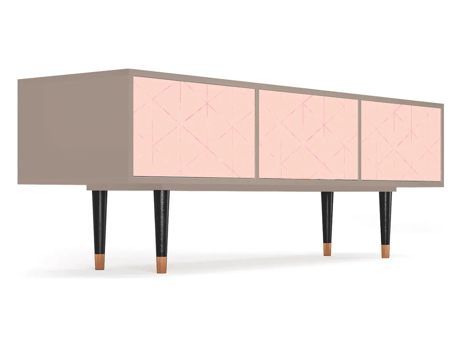 Mueble de TV - 170х59х48 cm - T4 - Rose Quartz, Latte^ Móvel De Tv