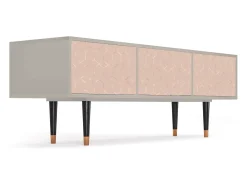 Sale Mueble de TV - 170х59х48 cm - T4 - Rose Honeycomb, Areia Bege