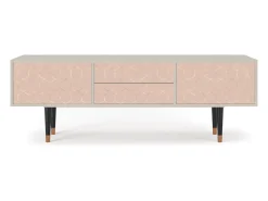 Sale Mueble de TV - 170х59х48 cm - T4 - Rose Honeycomb, Areia Bege