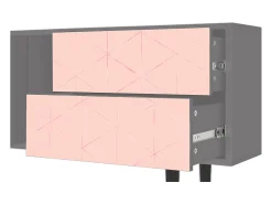 Mueble de TV - 170х69х48 cm - T1 - Rose Quartz, Cinza^ Móvel De Tv