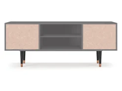 Online Mueble de TV - 170х69х48 cm - T2 - Rose Honeycomb, Cinza Cinzento