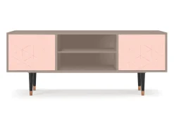 Mueble de TV - 170х69х48 cm - T2 - Rose Quartz, Latte^ Móvel De Tv