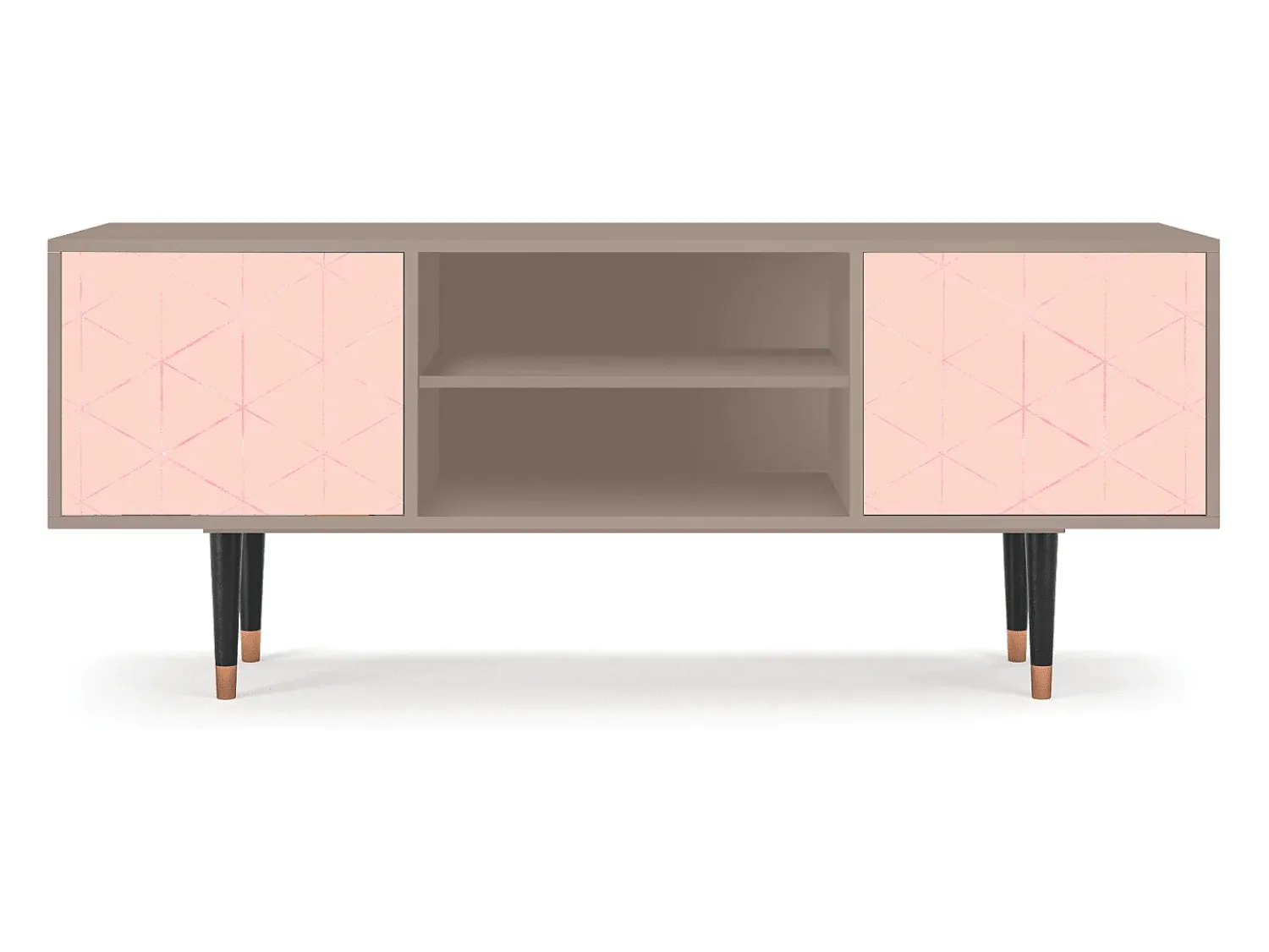 Mueble de TV - 170х69х48 cm - T2 - Rose Quartz, Latte^ Móvel De Tv