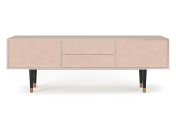 Móvel De Tv* Mueble de TV - 170х59х48 cm - T4 - Rose Honeycomb, Latte Bege