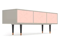 Mueble de TV - 170х59х48 cm - T4 - Rose Quartz, Areia^ Móvel De Tv