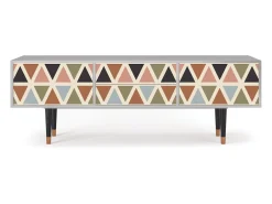 Mueble de TV - 170х59х48 cm - T4 - Royal Triangles, Cinza^ Móvel De Tv