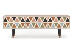 Móvel De Tv| Mueble de TV - 170х59х48 cm - T4 - Royal Triangles, Latte Bege