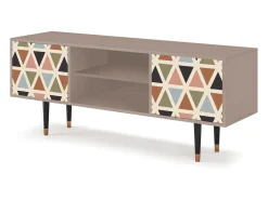 Mueble de TV - 170х69х48 cm - T2 - Royal Triangles, Latte^ Móvel De Tv