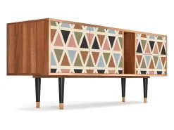 Mueble de TV - 170х69х48 cm - T1 - Royal Triangles, Nogueira^ Móvel De Tv