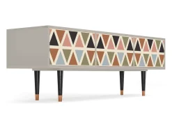 Móvel De Tv| Mueble de TV - 170х59х48 cm - T4 - Royal Triangles, Areia Bege