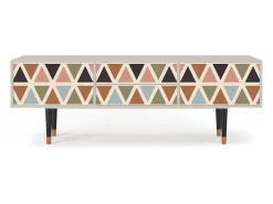 Móvel De Tv| Mueble de TV - 170х59х48 cm - T4 - Royal Triangles, Areia Bege