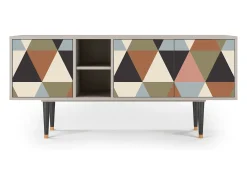 Mueble de TV - 150х69х41 cm - T5 - Royal Triangles, Areia^ Móvel De Tv