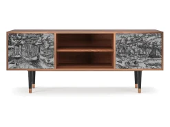 Mueble de TV - 170х69х48 cm - T2 - Rusticorum, Nogueira^ Móvel De Tv