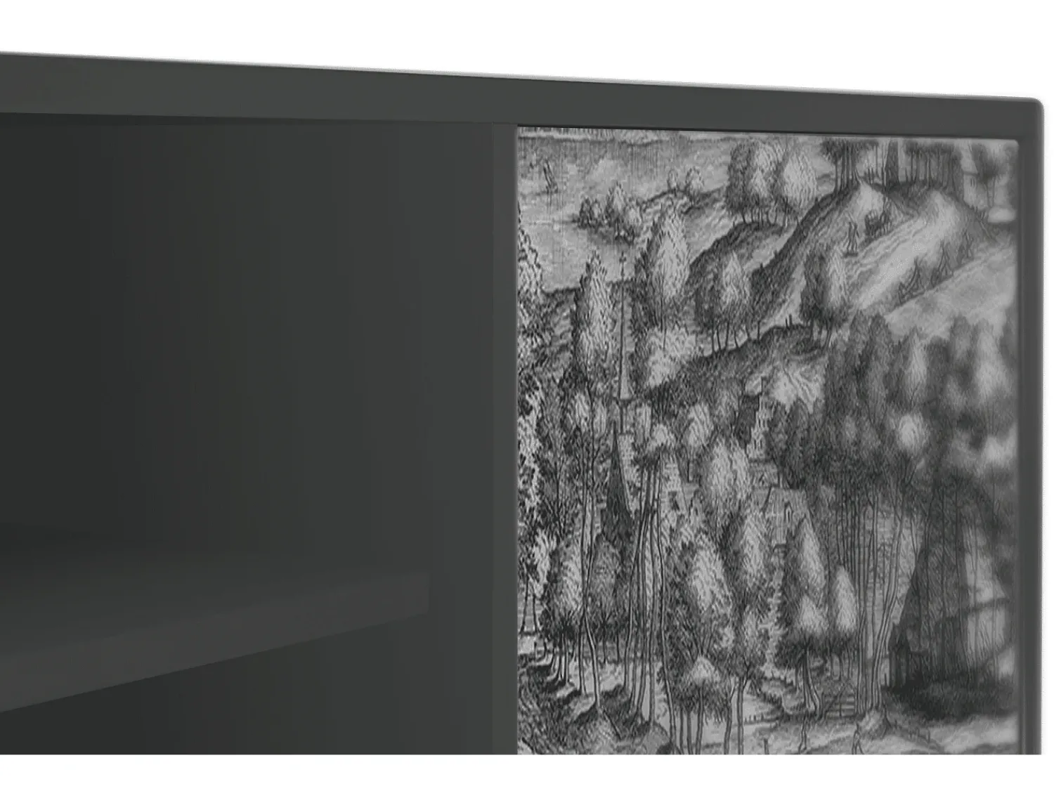 Mueble de TV - 170х69х48 cm - T2 - Rusticorum, Antracite^ Móvel De Tv