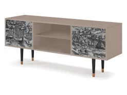 Móvel De Tv* Mueble de TV - 170х69х48 cm - T2 - Rusticorum, Latte Bege