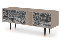 New Mueble de TV - 170х69х48 cm - T1 - Rusticorum, Latte Bege