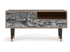 Mueble de TV - 115х59х48 cm - T3 - Rusticorum, Latte Bege