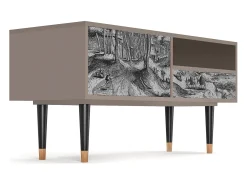 Mueble de TV - 115х59х48 cm - T3 - Rusticorum, Latte Bege