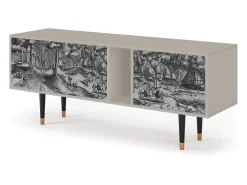 Móvel De Tv* Mueble de TV - 170х69х48 cm - T1 - Rusticorum, Areia Bege