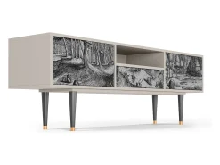 Mueble de TV - 170х59х41 cm - T6 - Rusticorum, Areia^ Móvel De Tv