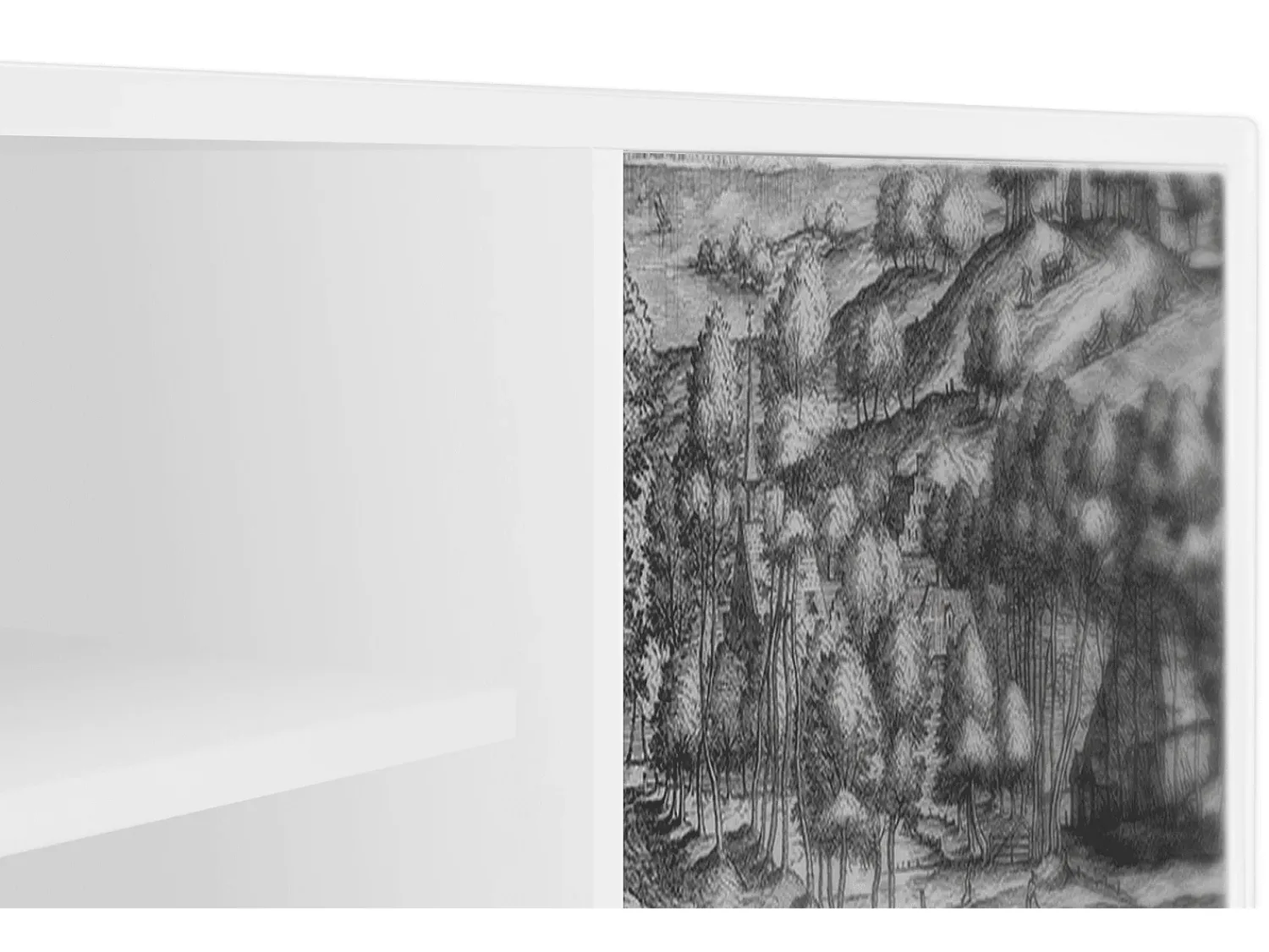 Móvel De Tv* Mueble de TV - 170х69х48 cm - T2 - Rusticorum, Branco Bege