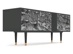 Mueble de TV - 170х69х48 cm - T1 - Rusticorum, Antracite^ Móvel De Tv