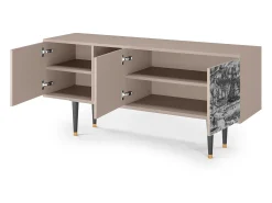 Outlet Mueble de TV - 150х69х41 cm - T5 - Rusticorum, Latte Bege