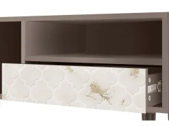 Móvel De Tv* Mueble de TV - 115х59х48 cm - T3 - Sahara desert, Latte Bege