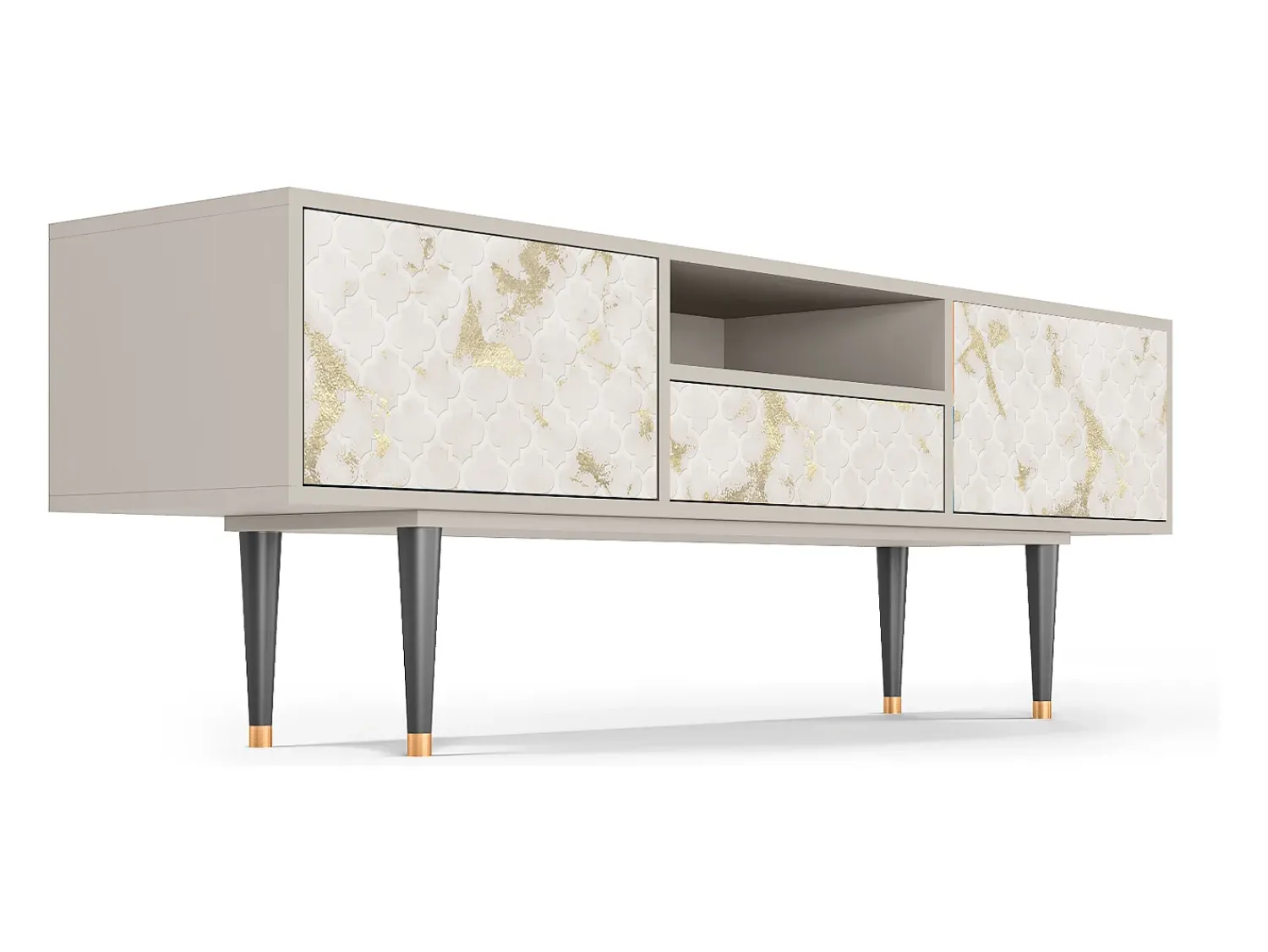 Mueble de TV - 170х59х41 cm - T6 - Sahara desert, Areia^ Móvel De Tv