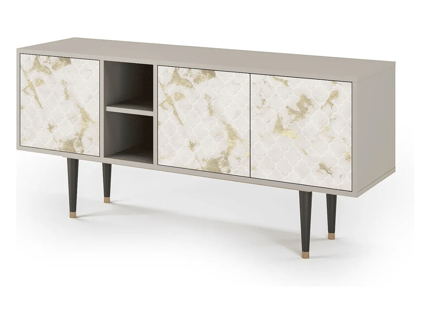 Móvel De Tv| Mueble de TV - 150х69х41 cm - T5 - Sahara desert, Areia Bege