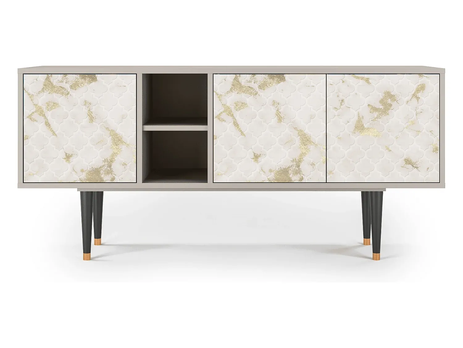 Móvel De Tv| Mueble de TV - 150х69х41 cm - T5 - Sahara desert, Areia Bege