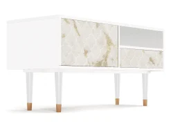 Online Mueble de TV - 115х59х48 cm - T3 - Sahara desert, Branco Bege