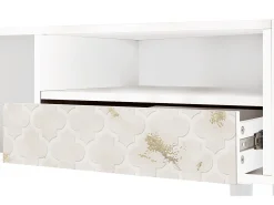 Online Mueble de TV - 115х59х48 cm - T3 - Sahara desert, Branco Bege
