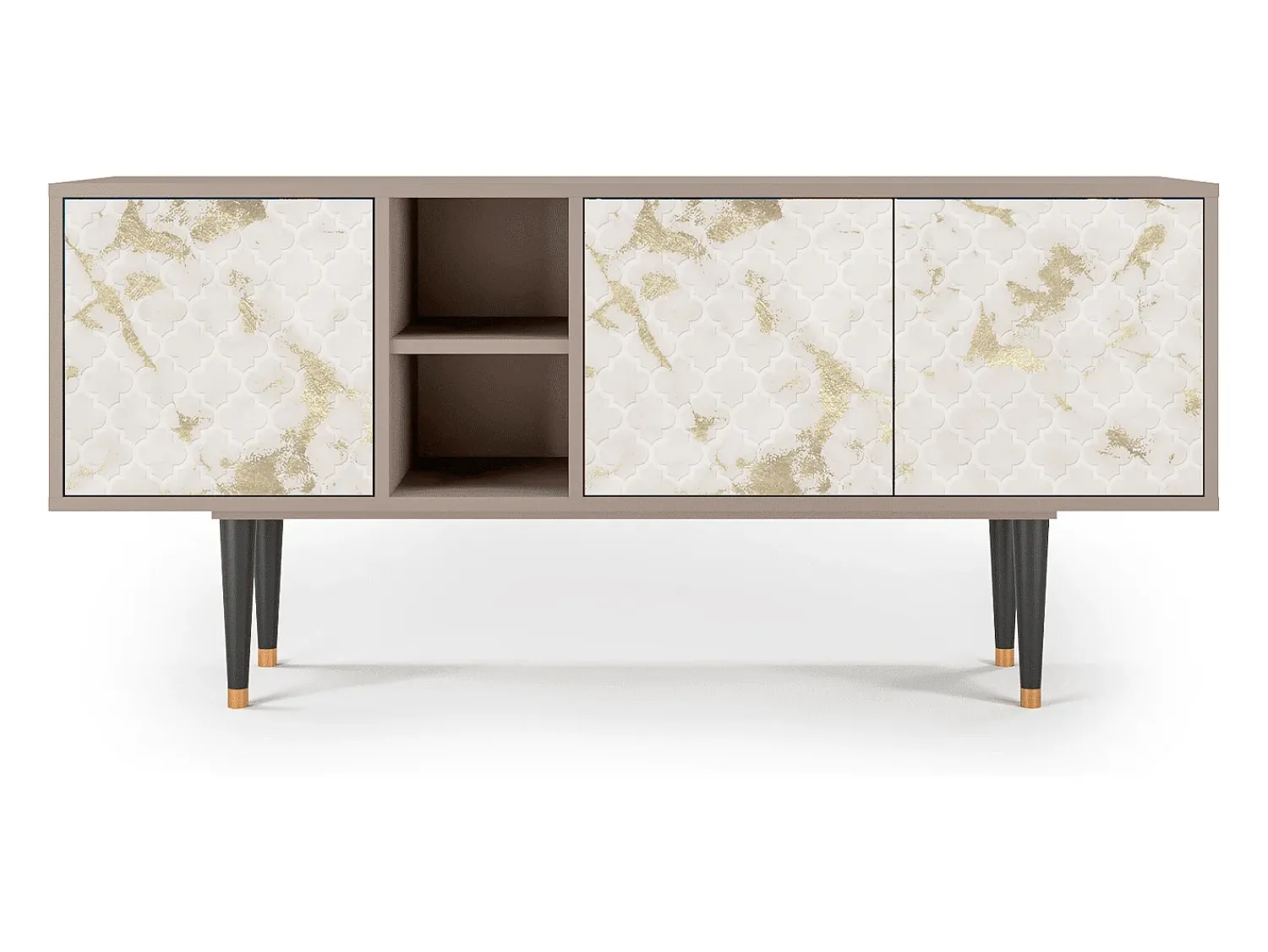 Móvel De Tv* Mueble de TV - 150х69х41 cm - T5 - Sahara desert, Latte Bege