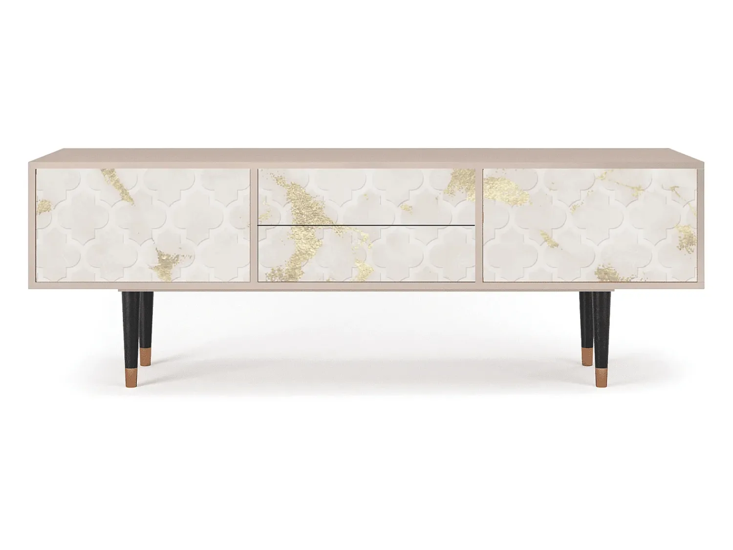 Móvel De Tv* Mueble de TV - 170х59х48 cm - T4 - Sahara desert, Latte Bege