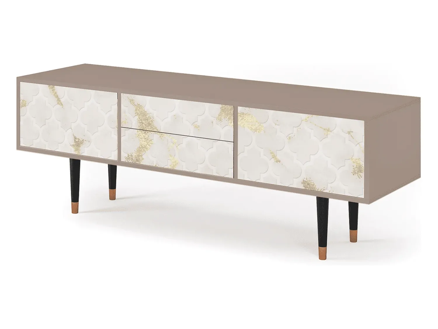 Móvel De Tv* Mueble de TV - 170х59х48 cm - T4 - Sahara desert, Latte Bege