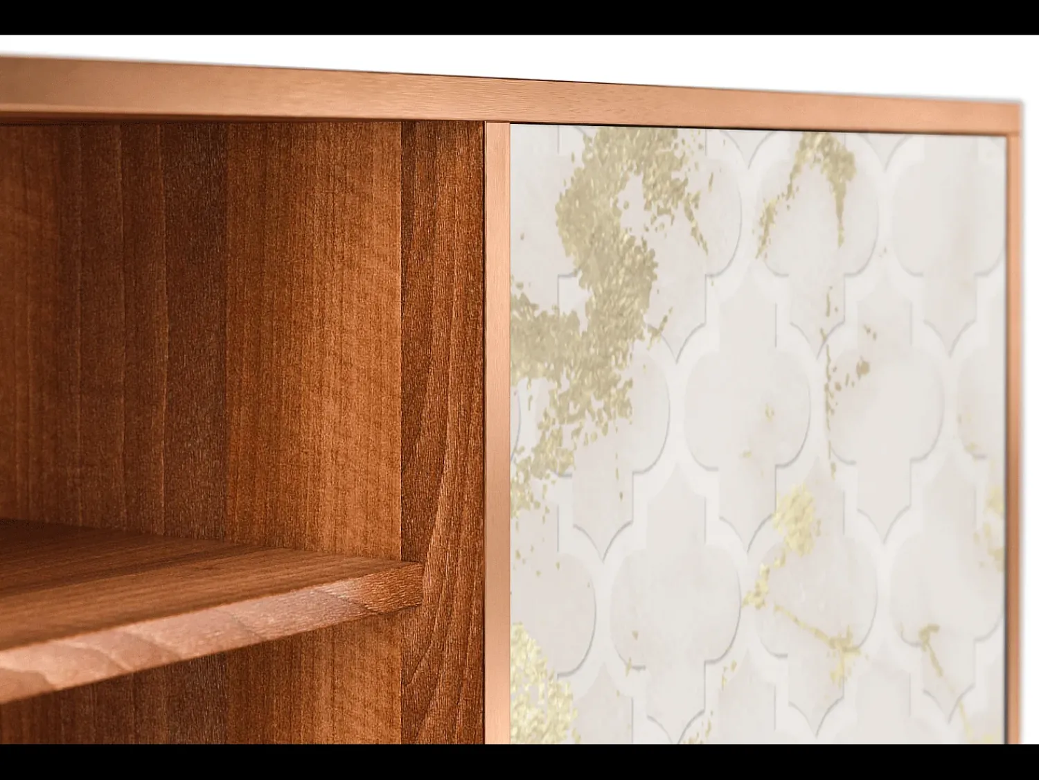 Mueble de TV - 170х69х48 cm - T2 - Sahara desert, Nogueira^ Móvel De Tv