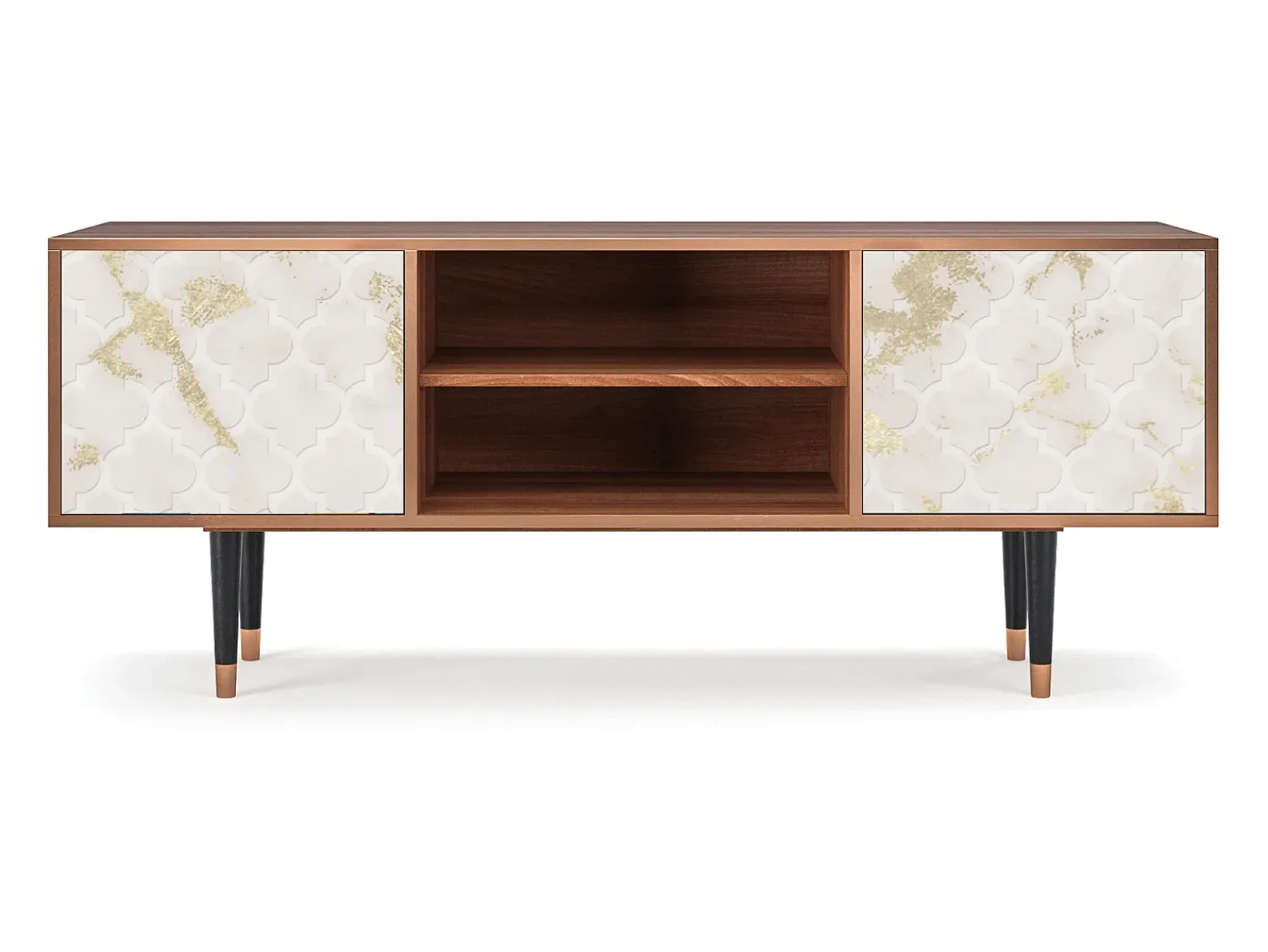 Mueble de TV - 170х69х48 cm - T2 - Sahara desert, Nogueira^ Móvel De Tv