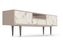 Best Mueble de TV - 170х59х41 cm - T6 - Sahara desert, Latte Bege