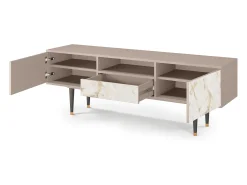 Best Mueble de TV - 170х59х41 cm - T6 - Sahara desert, Latte Bege