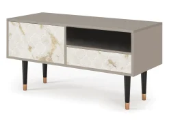 Best Mueble de TV - 115х59х48 cm - T3 - Sahara desert, Areia Bege