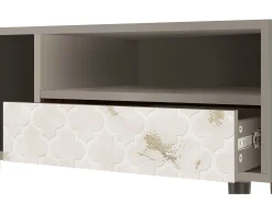 Best Mueble de TV - 115х59х48 cm - T3 - Sahara desert, Areia Bege