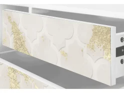 Móvel De Tv| Mueble de TV - 170х59х48 cm - T4 - Sahara desert, Branco Bege