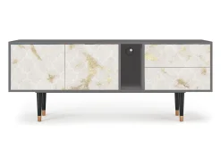 Móvel De Tv* Mueble de TV - 170х69х48 cm - T1 - Sahara desert, Cinza Cinzento