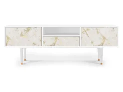 Móvel De Tv* Mueble de TV - 170х59х41 cm - T6 - Sahara desert, Branco Bege
