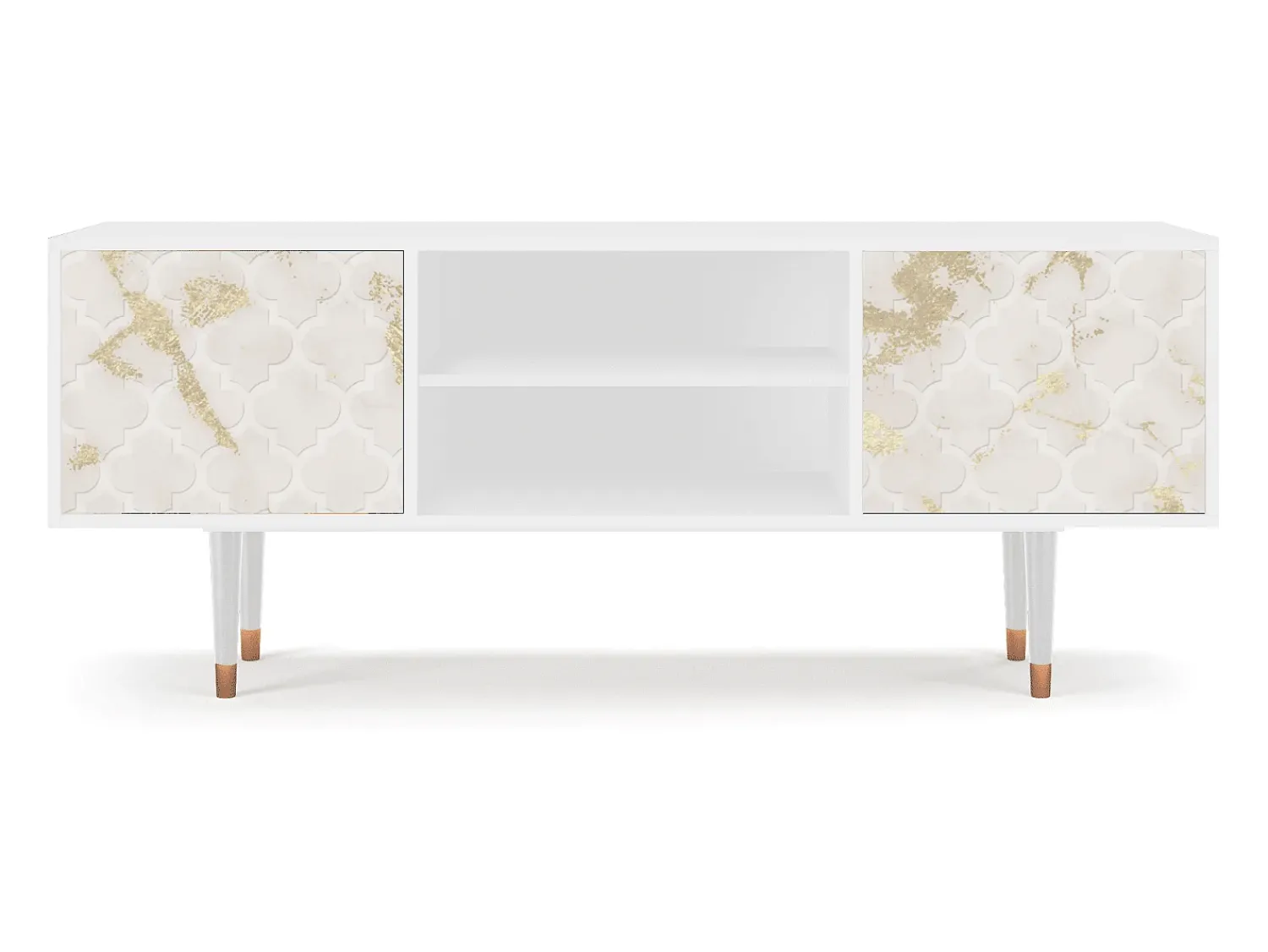Mueble de TV - 170х69х48 cm - T2 - Sahara desert, Branco Bege